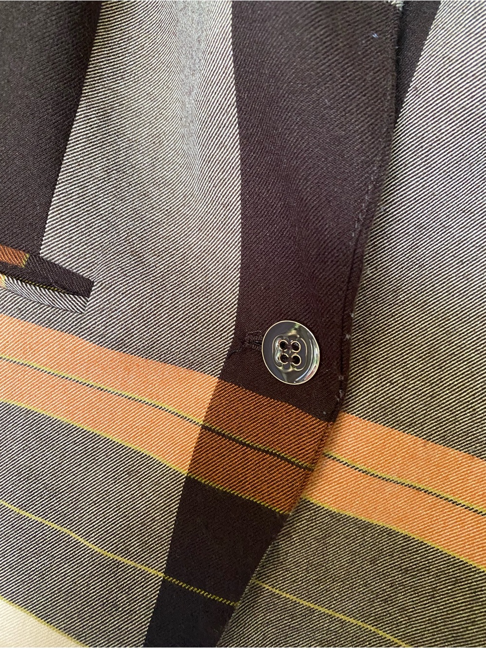 7th Avenue Design Studio New York & Co Plaid Lined Blazer Single-Breasted 12 - Picture 3 of 8